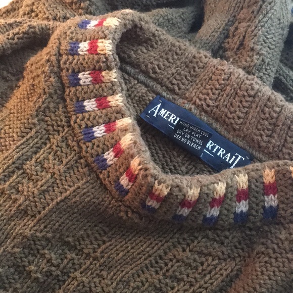 Oversized vintage boyfriend sweater fireplace - Picture 5 of 8